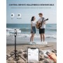 RISEOFLE 180cm Tripode para Movil & Palo Selfie - Tripode Movil Extensible Portátil con Mando Inalámbrico, Compatible con