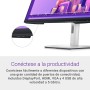 Dell P2423D 24" QHD (2560x1440) Monitor, 60Hz, IPS, 5ms, 99% sRGB, DisplayPort, HDMI, 5x USB, Negro
