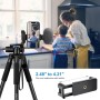 JOILCAN Tripode para Movil, Aluminio Trípode Cámara para Canon Nikon Sony DSLR Cámara, Trípode Ligero Portátil con Soporte para