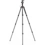 SMALLRIG Trípode Monopie para Cámara, 72" 182cm Trípode de Aluminio, Placa de Liberación Rápida con Cabeza Esférica Panorámica