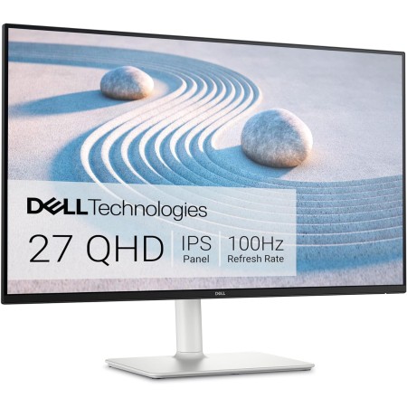 Dell S2725DS 27" QHD (2560x1440) Monitor, 100Hz, IPS, 4ms, 99% sRGB, Ajuste de Altura, Altavoces Integrados, DisplayPort, 2X