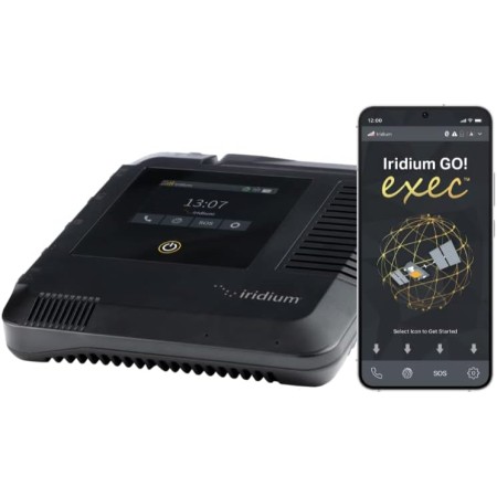 Iridium GO! Exec Punto de Acceso Satelital – Conectividad Global | Llamadas Wi-Fi | Integración con Aplicación Móvil | Servicios
