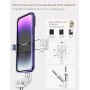 ANXRE Palo Selfie con Control Remoto,Giratorio de 360° Trípode para Movil Rripe, 106cm Telemovel Palo Selfie Tripode Compatible