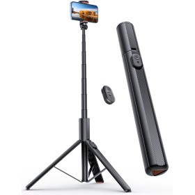 ANXRE 180cm Trípode para Movil Monopies, Palo Selfie Tripode para Móvil y Cámara Palo Selfie Tripode para Movil con Remoto,