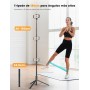 ANXRE 180cm Trípode para Movil Monopies, Palo Selfie Tripode para Móvil y Cámara Palo Selfie Tripode para Movil con Remoto,