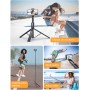 ANXRE 180cm Trípode para Movil Monopies, Palo Selfie Tripode para Móvil y Cámara Palo Selfie Tripode para Movil con Remoto,