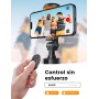 ANXRE 180cm Trípode para Movil Monopies, Palo Selfie Tripode para Móvil y Cámara Palo Selfie Tripode para Movil con Remoto,