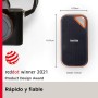 SanDisk Extreme SSD Externo Portátil 2 TB (Disco duro externo SSD con velodidad de lectura de hasta 1050 MB/s, 1000 MB/s de