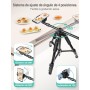 Elitehood Tripode para Movil Grabar Video, 180cm Tripode Movil Alto con Angulo de 360°Teléfono, Soporte iPhone Tripod Flexible