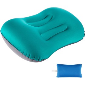 Eono Almohada de Playa Hinchable, Almohada Inflable Camping, Ultraligero Cojin de Viaje Hinchable, Compresivo, Compacto,