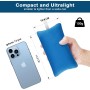 Eono Almohada de Playa Hinchable, Almohada Inflable Camping, Ultraligero Cojin de Viaje Hinchable, Compresivo, Compacto,