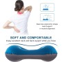 Eono Almohada de Playa Hinchable, Almohada Inflable Camping, Ultraligero Cojin de Viaje Hinchable, Compresivo, Compacto,