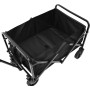 Carro de Mano Plegable con Ruedas Grandes Todoterreno | Carrito Multiusos Ideal Playa, Compra, Jardín o Camping | Carga hasta