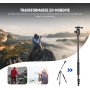 NEEWER 77'' Trípode Cámara,Monopié Trípode Plegable Aluminio para DSLR y Teléfono con 360°Rótula Panorámica,Columna Central 2