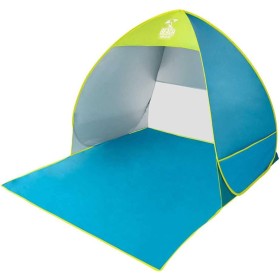 Aktive 62165 Tienda de playa Pop Up azul y verde Beach
