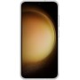 SAMSUNG Funda de Piel para Galaxy S23, Color Negro