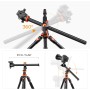 K&F Concept 240cm Trípode de Cámara, Trípode Video Profesional con Columna Central Transversal con Rótula de Bola Panorámica y
