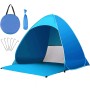 Miconi Pop Up Tienda de Playa para 1-3 personas Anti-UV Protección Solar UPF 50, Portátil para Jardín, Camping, Viajes, Pesca,