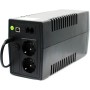 Master Power, Sistema de Alimentación Ininterrumpida SAI, UPS 650 VA, Tensión Constante de Salida 360W, 2 Enchufes Schuko