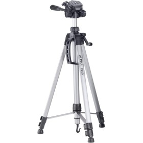 CULLMANN - 52125 - Trípode Alpha 2500 (altura de extensión 165 cm, con cabezal de 3 vías, carga máxima 2,5 kg, tamano del