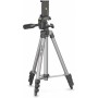 CULLMANN - 52125 - Trípode Alpha 2500 (altura de extensión 165 cm, con cabezal de 3 vías, carga máxima 2,5 kg, tamano del