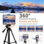 Trípode para iPad iPhone Cámara, 172cm Tripode Cámara de Movil con Remoto Bluetooth para Tableta Smartphone/Huawei/Samsung,