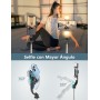Palo Selfie Trípode Mejorado - 2 Luces de Relleno, Tripode para Movil 114 CM Extra Largo con Control Remoto Desmontable,