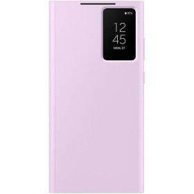 Samsung Funda Tipo Cartera para Galaxy S23 Ultra Smart View, Color Lila