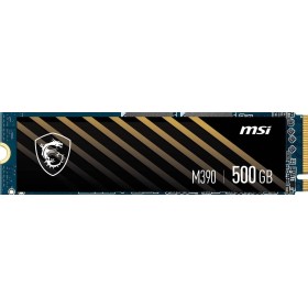 MSI SPATIUM M390 NVMe M.2 - Disco Duro SSD de 500 GB (Gen3x4, 1.4, Dimensiones 80.0 x 22.0 x 2.15, Lectura 3300 MB/s, Escritura