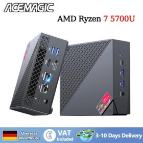 Mini PC ACEMAGIC AM06Pro con AMD Ryzen 7 5700U, 32 GB DDR4, 512 GB SSD