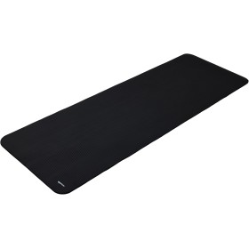 Amazon Basics Esterilla de yoga, antideslizante, extragruesa, colchoneta para ejercicios de pilates, 183 x 61 x 1 cm, Negro