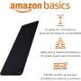 Amazon Basics Esterilla de yoga, antideslizante, extragruesa, colchoneta para ejercicios de pilates, 183 x 61 x 1 cm, Negro