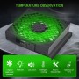 G-STORY Ventilador para Xbox Serie S con velocidad automática del ventilador ajustable por temperatura, pantalla LED, bajo