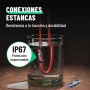 greate Set de 200 Conector termoretractil con tubo termorretráctil - Empalme cables electricos resistentes y impermeables,