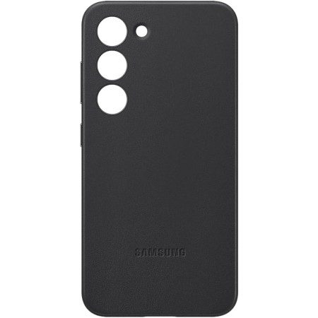 SAMSUNG Galaxy S23 Plus Leather Case Black - EF-VS916LBEGWW
