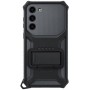 SAMSUNG Galaxy S23 Plus Leather Case Black - EF-VS916LBEGWW