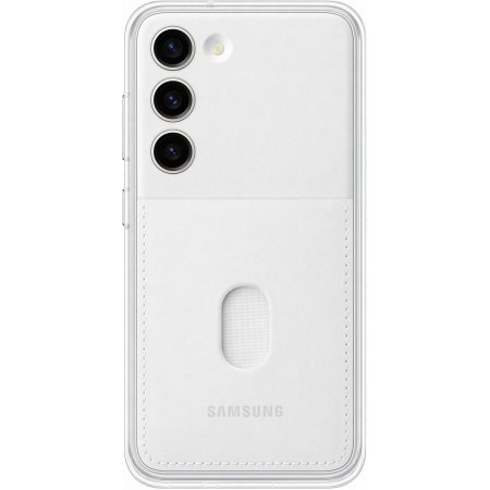 SAMSUNG Galaxy S23 Plus Leather Case Black - EF-VS916LBEGWW