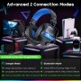 WESEARY Cascos Gaming, Auriculares Gaming Estéreo con Micrófono para PS4, PS5, PC, Xbox One, Switch, Cascos con Cable y Conector