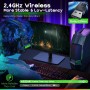 WESEARY Cascos Gaming, Auriculares Gaming Estéreo con Micrófono para PS4, PS5, PC, Xbox One, Switch, Cascos con Cable y Conector