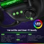 WESEARY Cascos Gaming, Auriculares Gaming Estéreo con Micrófono para PS4, PS5, PC, Xbox One, Switch, Cascos con Cable y Conector