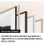 SAMSUNG TV The Frame 2023 32LS03 - Smart TV de 32", Galería de Arte con Display Mate, Marcos Intercambiables, Tecnología Quantum