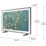 SAMSUNG TV The Frame 2023 32LS03 - Smart TV de 32", Galería de Arte con Display Mate, Marcos Intercambiables, Tecnología Quantum