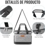 KAEFUYS Bolsa Térmica de Alimentos 30L Nevera Portátil Bolsa termica Porta Almuerzo lancheira termica Congelable e Impermeable