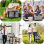 KAEFUYS Bolsa Térmica de Alimentos 30L Nevera Portátil Bolsa termica Porta Almuerzo lancheira termica Congelable e Impermeable