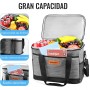 KAEFUYS Bolsa Térmica de Alimentos 30L Nevera Portátil Bolsa termica Porta Almuerzo lancheira termica Congelable e Impermeable