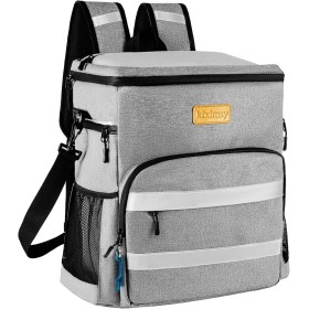 Nevera Mochila Isotermica Portatil 30L-Nevera de Playa, Isotérmica Portátil Bolsa con Aislamiento Hermético para