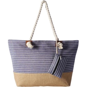 DonDon Bolso de playa grande impermeable con cremallera