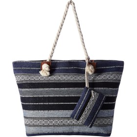DonDon Bolso de playa grande impermeable con cremallera