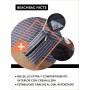 DonDon Bolso de playa grande impermeable con cremallera