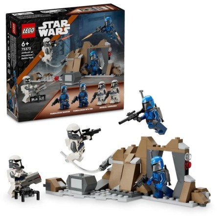 LEGO 75373 Star Wars: The Mandalorian Pack de Combate: Emboscada en Ma